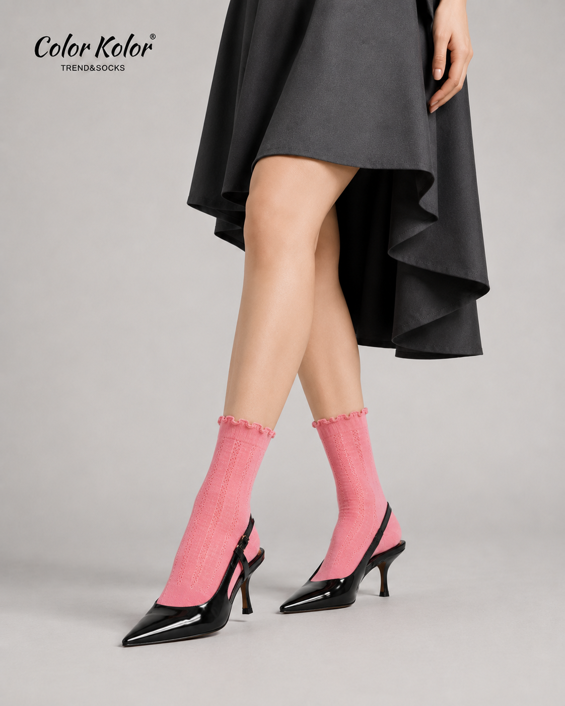 Summer thin dopamine socks for women mid-calf socks for girls sweet fungus lace breathable socks with sandals