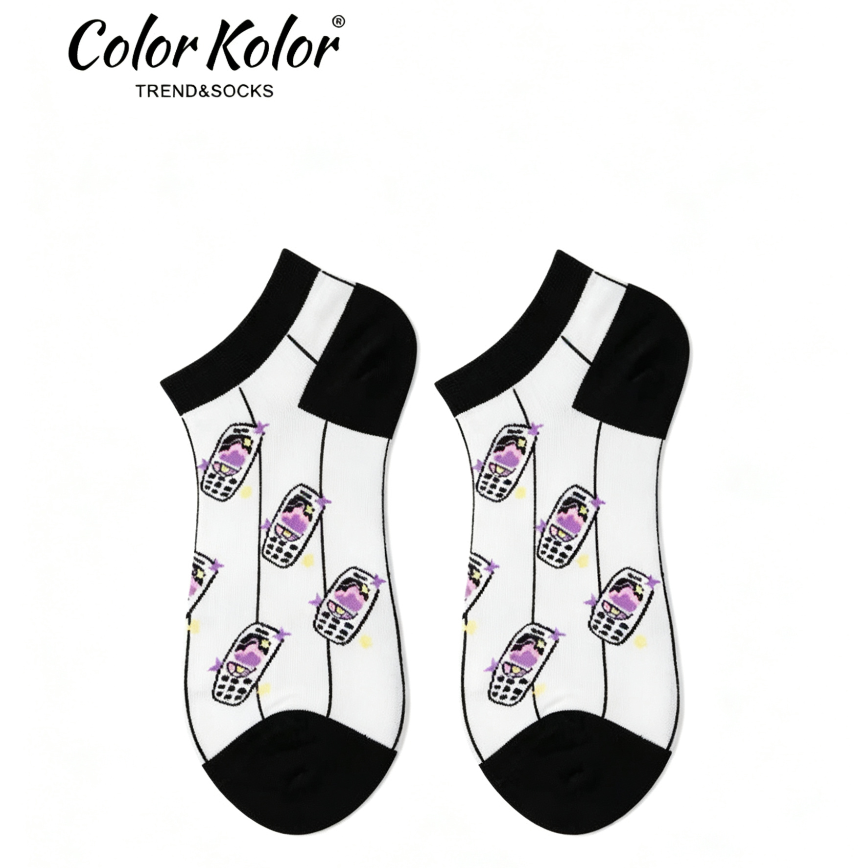 Women’s Cartoon Low-Cut Socks