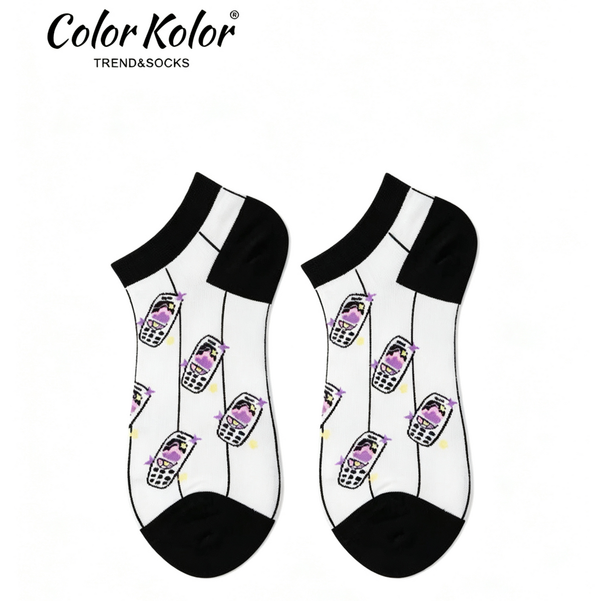 Women’s Cartoon Low-Cut Socks