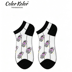Women’s Cartoon Low-Cut Socks