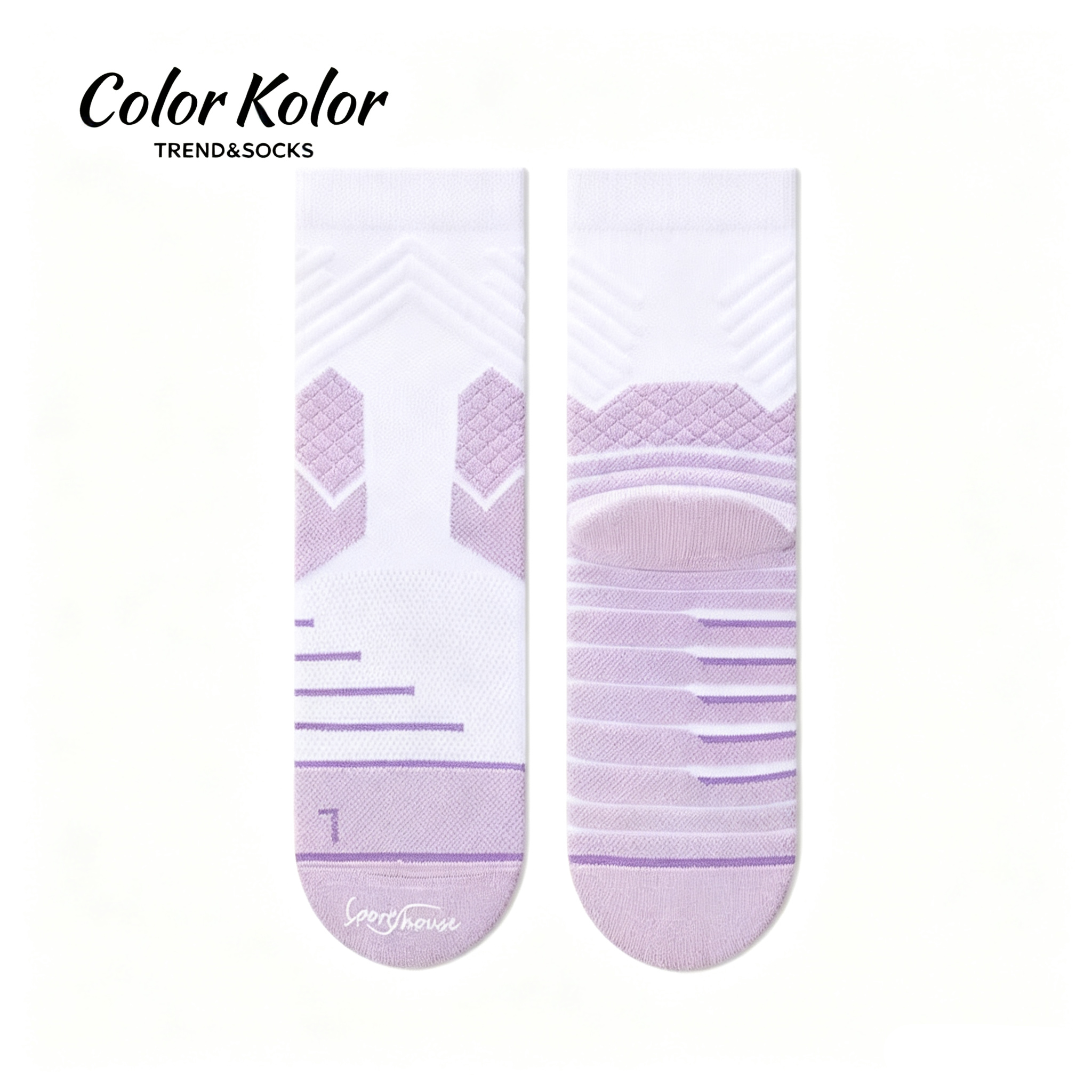 Non-Slip Shock-Absorbing Running Socks