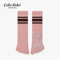 Pilates Non-Slip Split-Toe Calf Socks