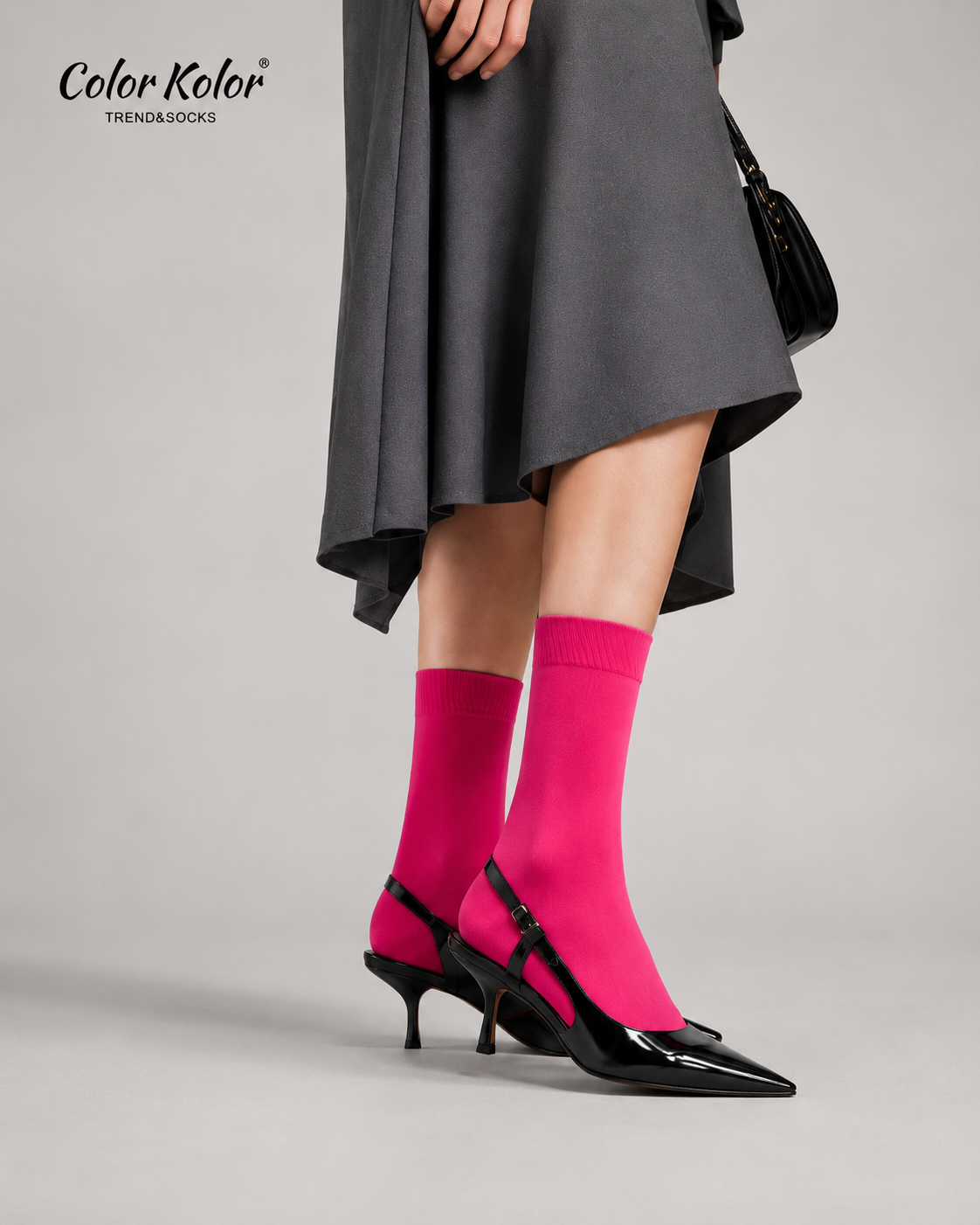 Dopamine colored socks women's mid-calf socks autumn and winter solid color towel bottom sports running socks badminton socks jump rope socks