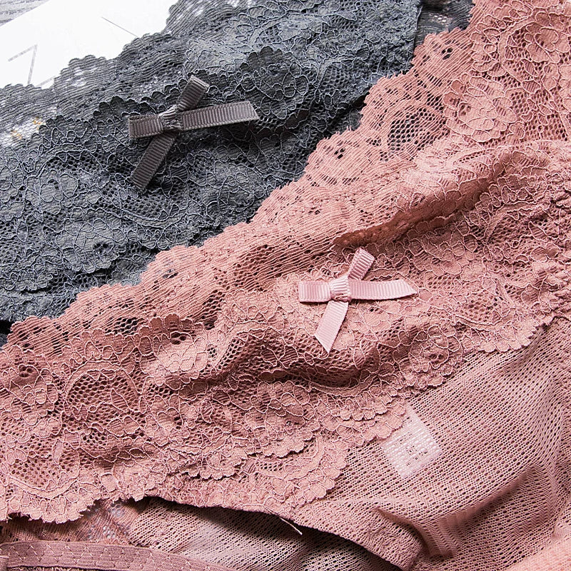 Women’s Black Lace G-String