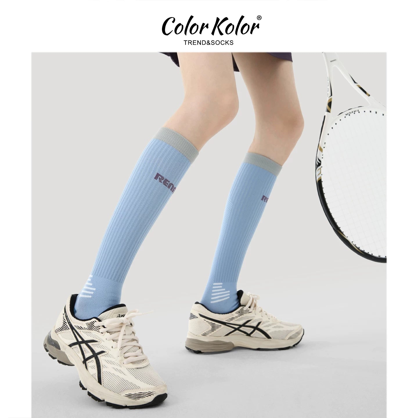 Towel-Bottom Hiking Tennis Socks