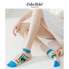 Women’s Cartoon Low-Cut Socks