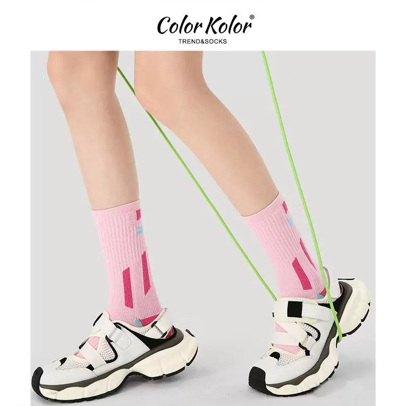 Shock-Absorbing Tennis Mid-Calf Socks