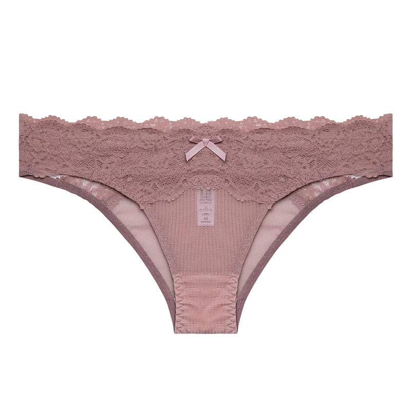 Women’s Black Lace G-String