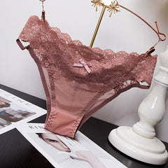 Women’s Black Lace G-String