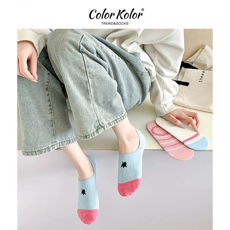 Women’s Non-Slip Low-Cut Socks