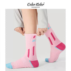 Shock-Absorbing Tennis Mid-Calf Socks