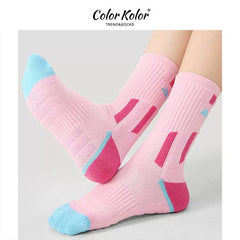 Shock-Absorbing Tennis Mid-Calf Socks