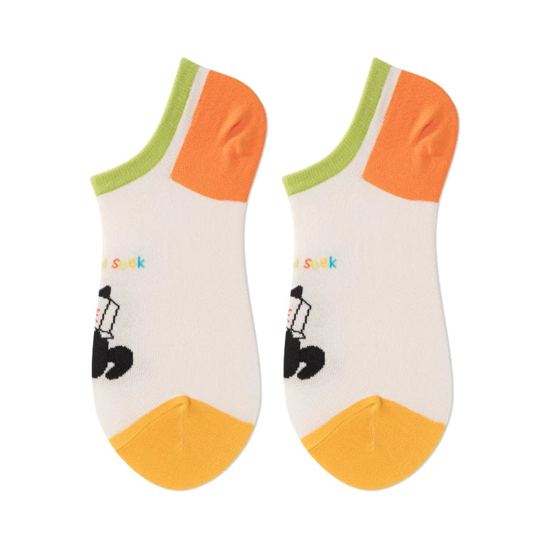 Women’s Cat Invisible Cotton Socks