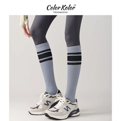 Pilates Non-Slip Split-Toe Calf Socks