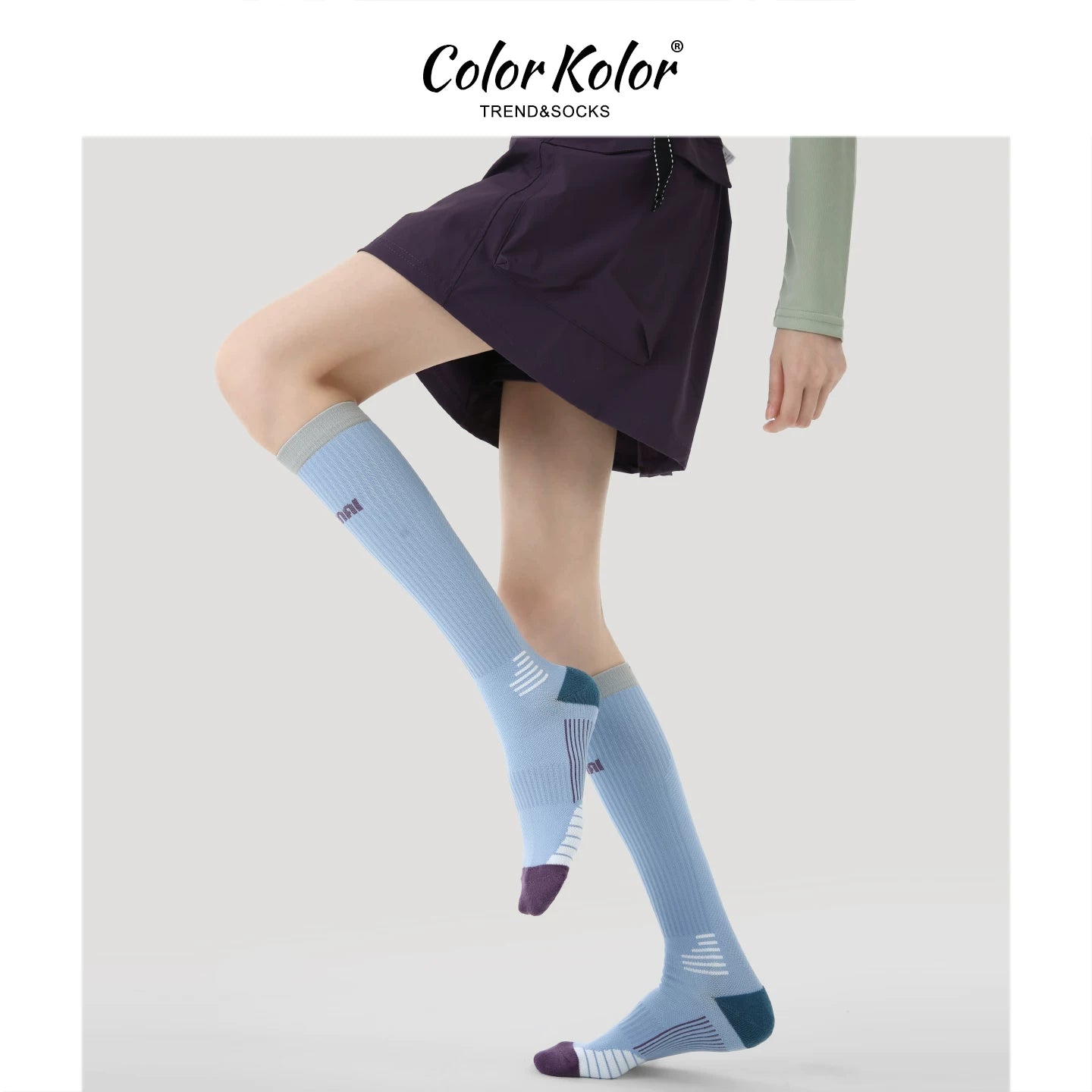 Towel-Bottom Hiking Tennis Socks